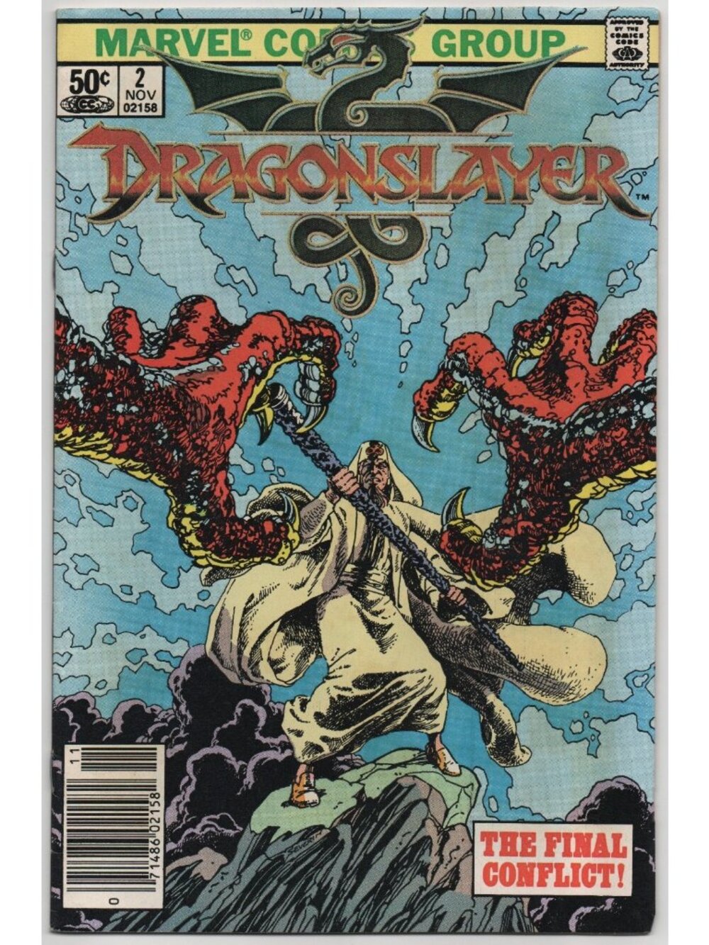 Dragonslayer 2 Marvel Comics 1981 VG/FN 5.0 Newsstand Movie Adaptation